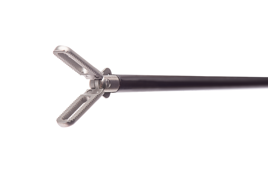 Johans Fenestrated Grasper (Ratcheted)